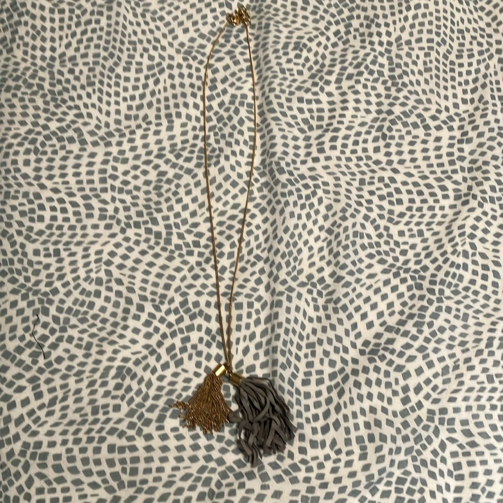 GUC J. Crew Tassel Necklace
